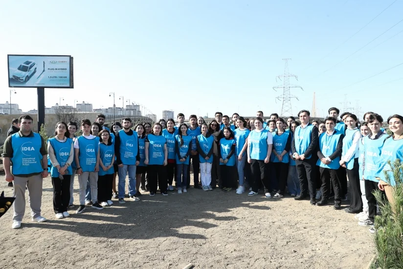Tree-planting campaign held in Baku