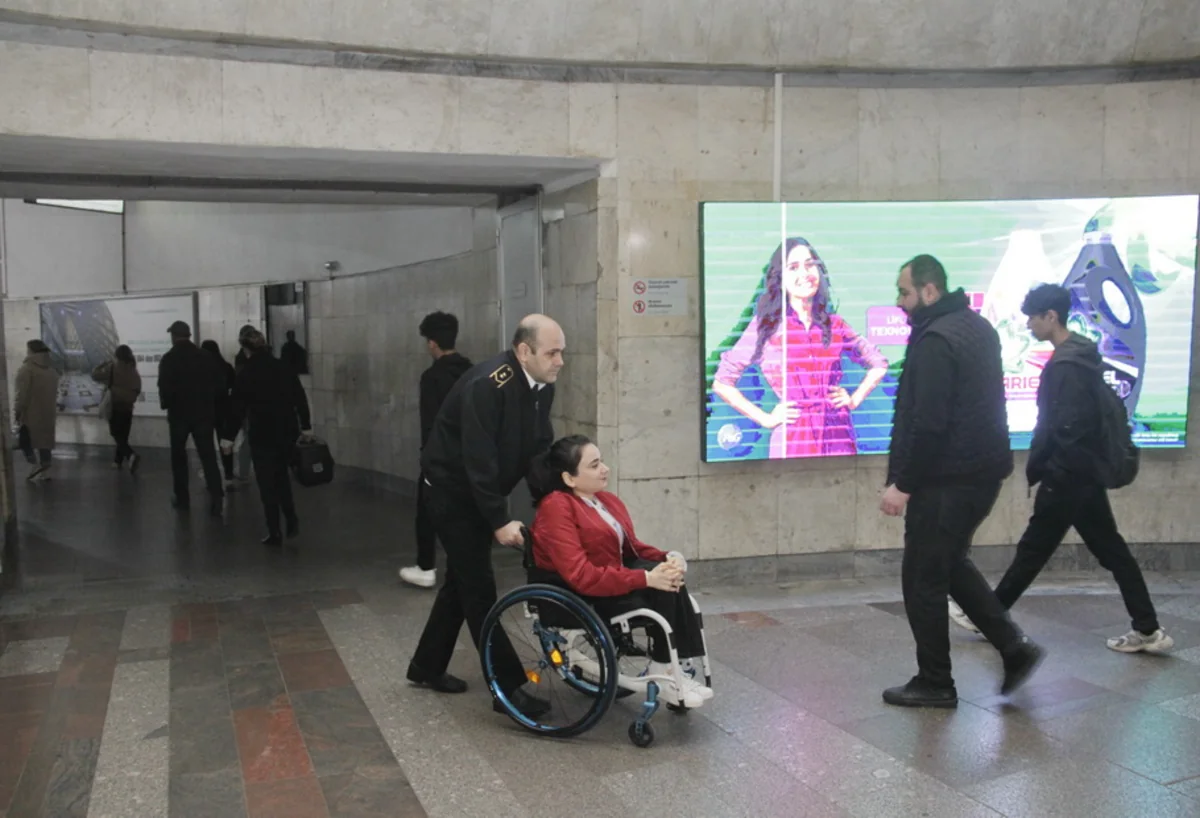 “Əlçatan metro” layihəsindən istifadə edənlərin sayı martda 24 % artıb