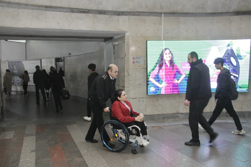 “Əlçatan metro” layihəsindən istifadə edənlərin sayı martda 24 % artıb