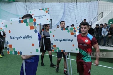 Heydər Əliyevin xatirəsinə həsr olunmuş minifutbol turnirinin açılış mərasimi keçirilib