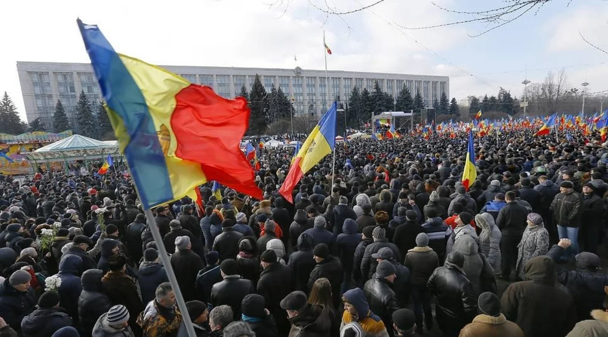 В Молдове прошла акция протеста с требованием отставки Кабмина