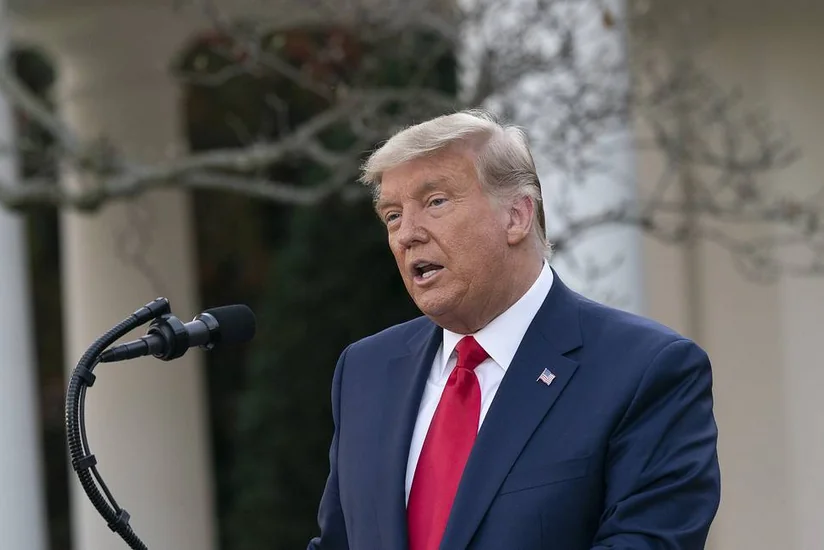 Tramp: “Bayden seçkilər saxtalaşdırıldığı üçün qalib gəlib”