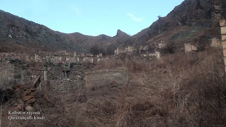 Ermənilər Kəlbəcərin bu kəndini də viran qoyublar - VİDEO