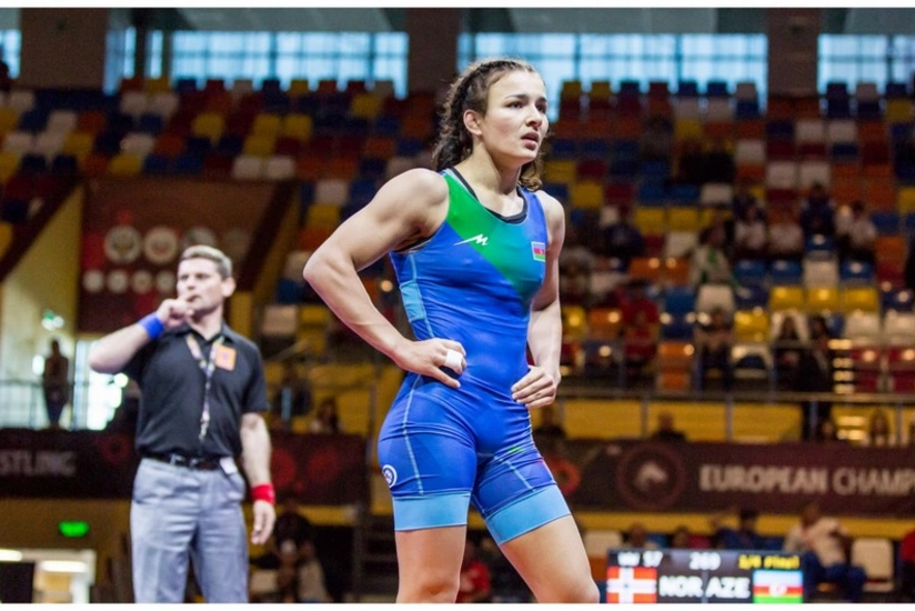 Azərbaycanın daha bir qadın güləşçisi Avropa çempionu olub