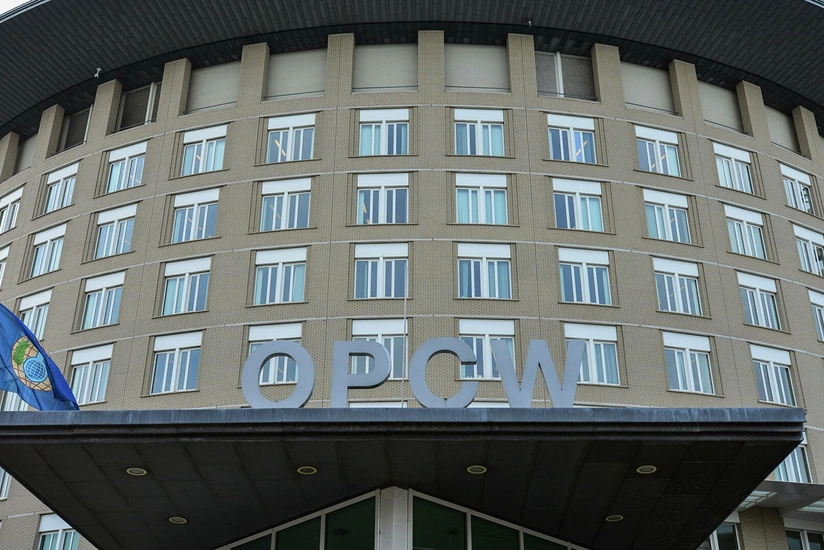 Rusiya nümayəndələrinin KSQT-nin iclasında çıxışı zamanı Aİ nümayəndələri zalı tərk edib