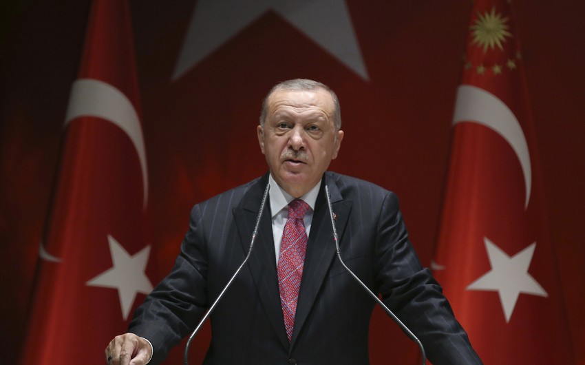 Ərdoğan: Rusiya ilə Türkiyə atəşkəs monitorinq mərkəzi haqqında müqavilə imzalayıb 
