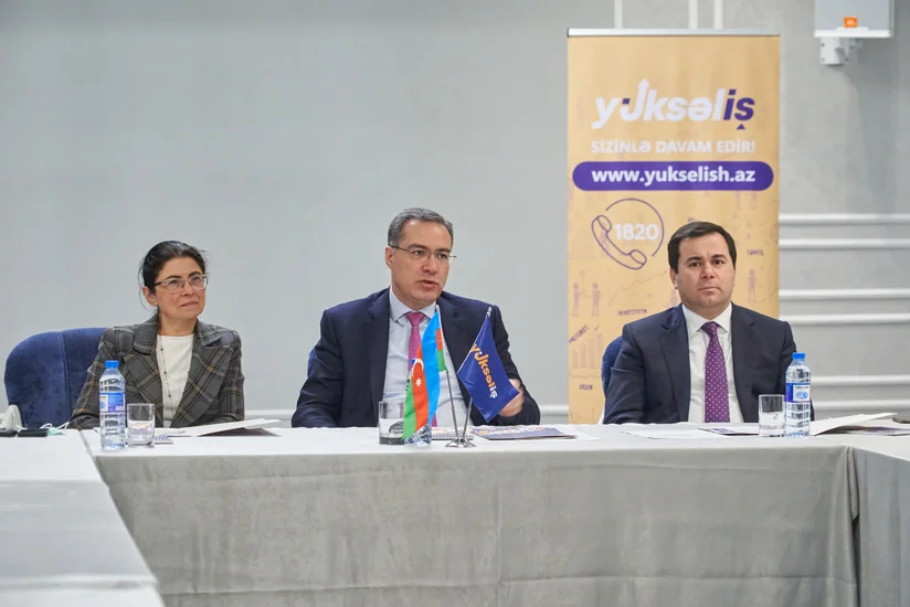 Prezidentin köməkçisi “Yüksəliş” müsabiqəsinin qalibləri ilə görüşüb