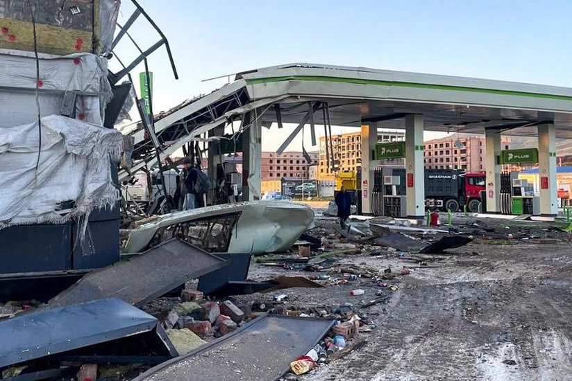 Dağıstanda yanacaqdoldurma məntəqəsindəki yanğın söndürülüb