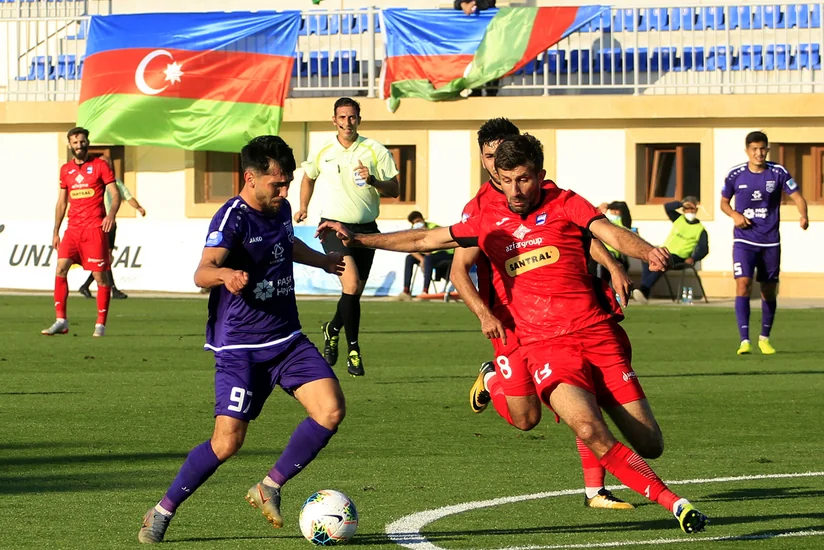 Sumqayıtın futbolçusu 100-cü matçına çıxdı