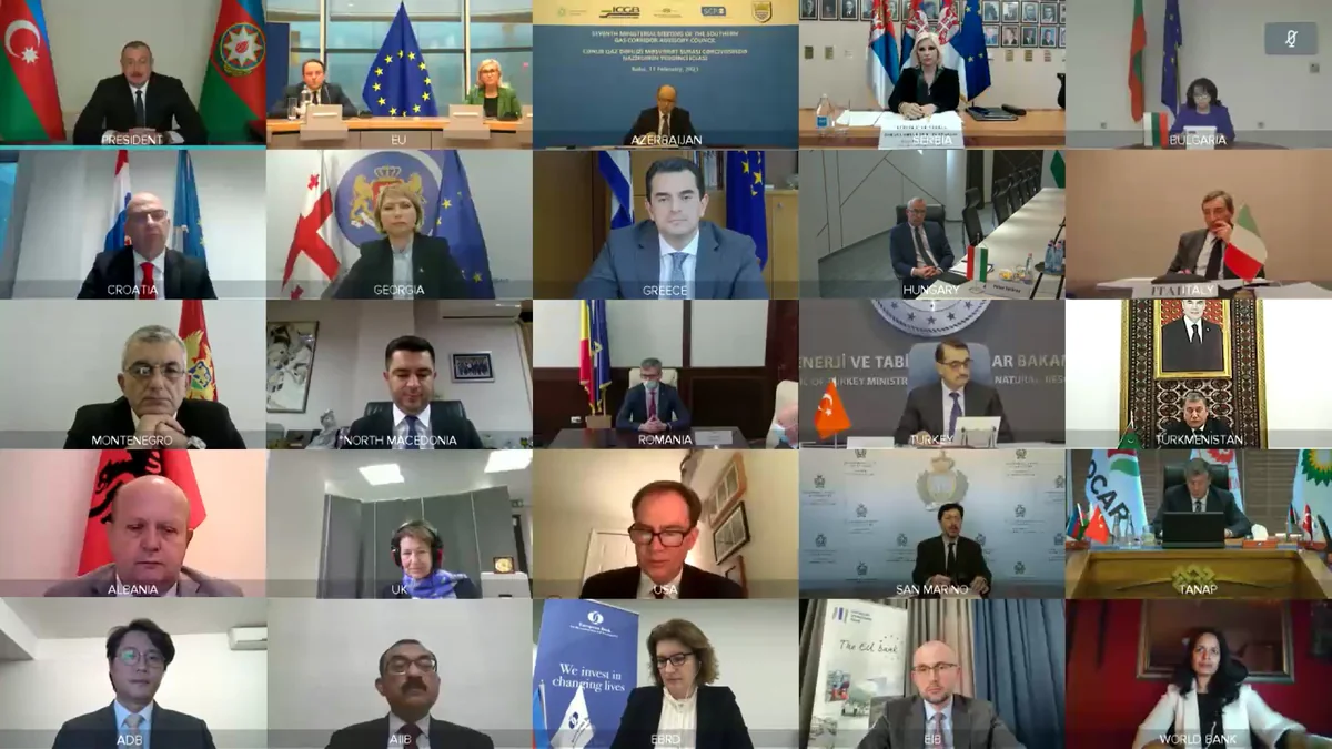 Cənub Qaz Dəhlizi layihəsinin perspektivləri müzakirə olunub