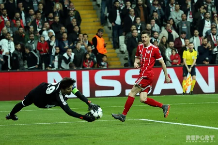 Бавария обыграла Бешикташ и пробилась в 1/4 финала Лиги чемпионов - ФОТОРЕПОРТАЖ