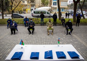 Qarabağ əlillərinə 40 avtomobil təqdim edilib