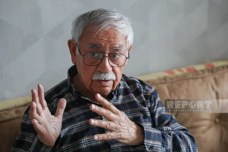 84 yaşlı Aydın Kazımzadə: İnsan atadan-anadan yox, həyat yoldaşı dünyadan köçəndə yetim qalır - MÜSAHİBƏ