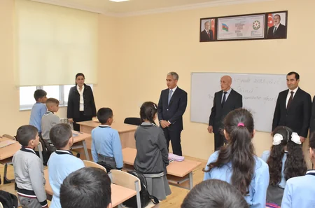 Heydər Əliyev Fondunun inşa etdiyi 500-cü məktəb istifadəyə verilib 