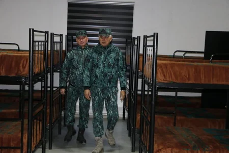 Deputy Chief of State Border Service on border with Armenia