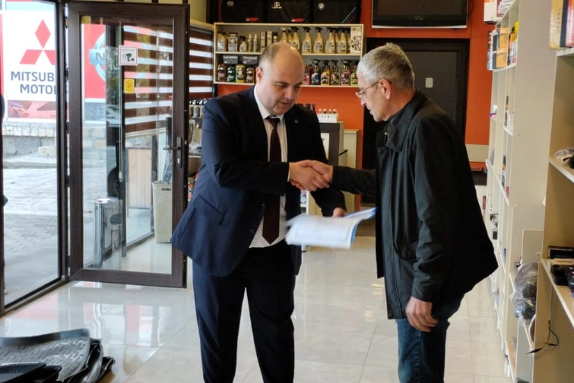 Şəkidə sahibkarlara çıxarışlar təqdim edilib