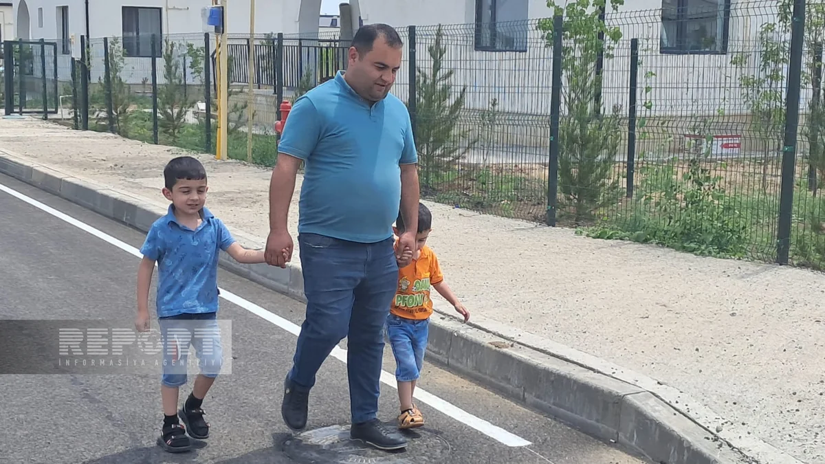 Kəngərli sakini: Məcburi köçkünlərin doğma yurdlarına dönməsi üçün hər cür şərait yaradılıb