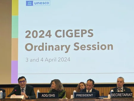 Фарид Гаибов выступил на очередной сессии CIGEPS