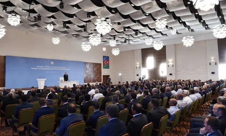 President chairs republican conference on development of sericulture, tobacco and hazelnut production in Gakh - UPDATED