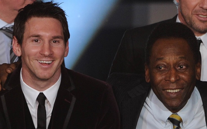 Santos klubundan etiraz: Messi Pelenin rekordunu keçməyib