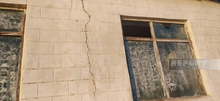 Kürdəmirdə iki kəndin sakinlərinə xidmət edən həkim məntəqəsi bərbad vəziyyətdədir