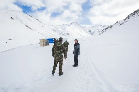 Alpinistlərin itkin düşdüyü dağlardan - FOTOREPORTAJ