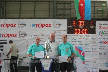 Zəfər Kubokunun qalibi və finalçısı mükafatlandırılıb