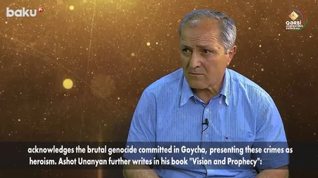 Qərbi Azərbaycan Xronikası: Erməni tarixçi Göyçədə türkləri qırmaqlarını etiraf etdi