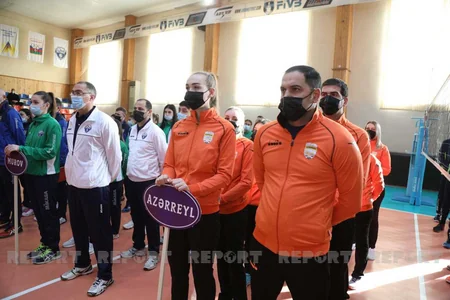 Voleybol üzrə Azərbaycan çempionatlarının açılış mərasimi olub