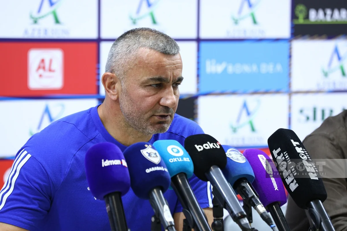 Qarabağın baş məşqçisi: Yarımmüdafiə və hücum xəttinə yeni futbolçular transfer etmək istəyirik