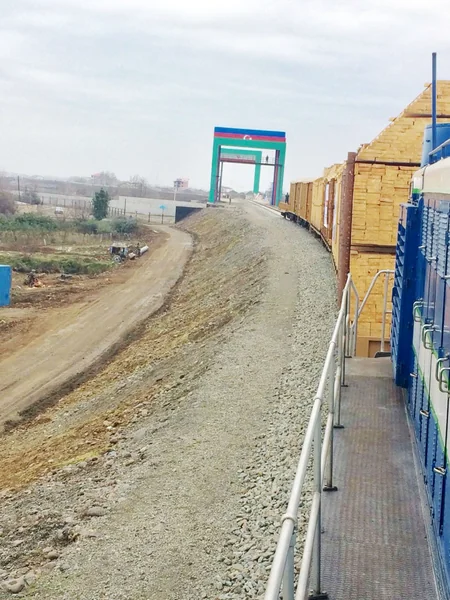 First trial freight train sent from Russia to Iran through Azerbaijan