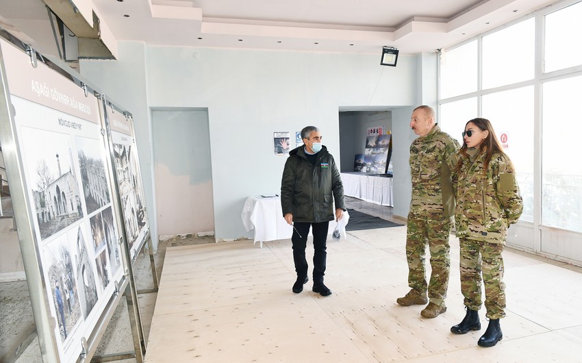 İlham Əliyev Daşaltı kəndinin bərpası ilə bağlı tapşırıq verib