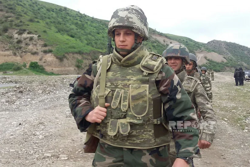 Awarded captain: 'We are now able to observe Armenian positions and trenches' - PHOTO