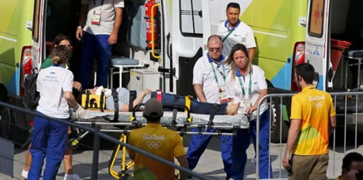 Accident occurred at Rio 2016, three spectators injured