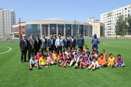 ​AFFA və BEGOC əməkdaşları arasında futbol matçı keçirilib