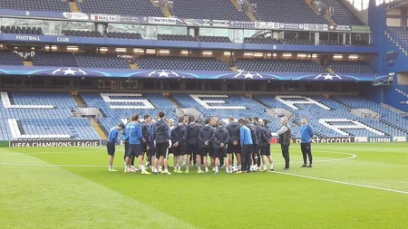 Qarabağ Çelsi ilə oyunöncəsi “Stamford Bric” stadionunda son məşqinə çıxıb