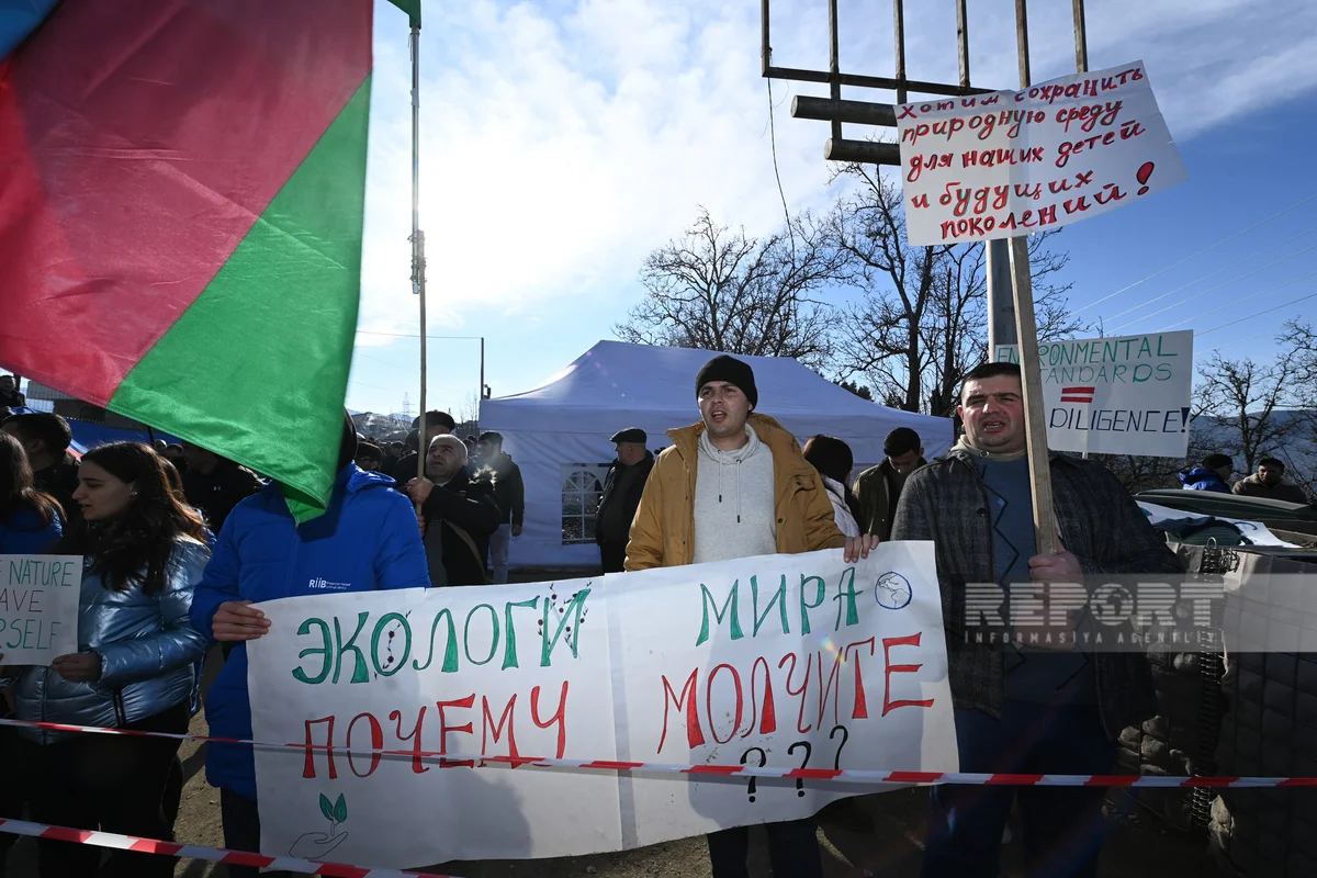 Protest on Shusha-Khankandi road going on for four days