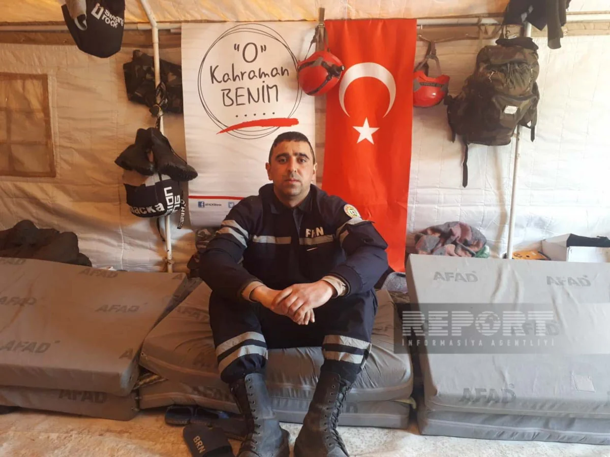 Ölümlə üz-üzə gələn Azərbaycan xilasedicisi: Kahramanmaraşda dağıntılar altından çıxartdığımız şəxs ağlayıb, bizi qucaqladı