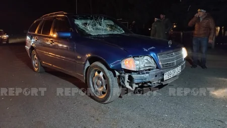 Ucarda piyada yol qəzasında ağır xəsarət alıb