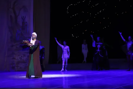 Prokurorluq əməkdaşları və veteranlar Opera və Balet Teatrında olub