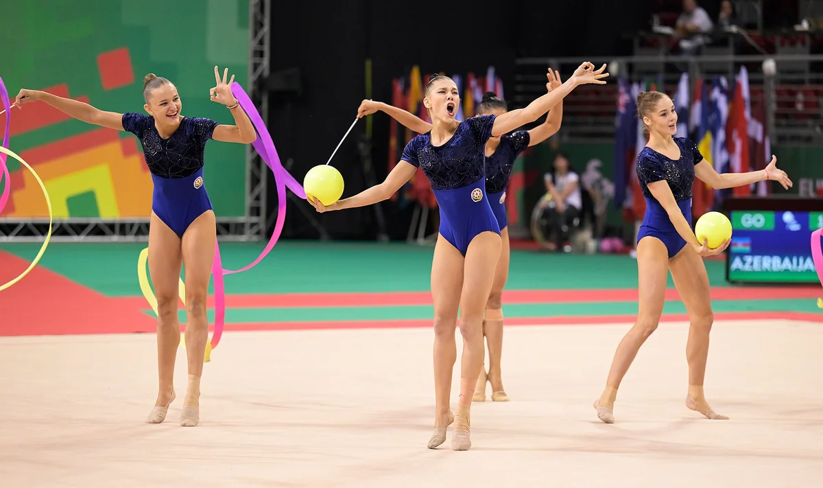 Azərbaycan komandası bədii gimnastika üzrə dünya çempionatında tarixi uğura imza atıb