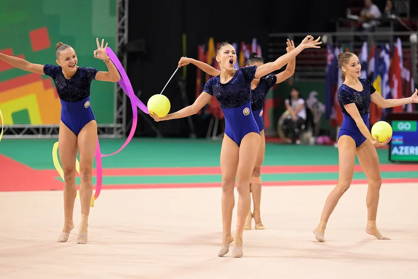 Azərbaycan komandası bədii gimnastika üzrə dünya çempionatında tarixi uğura imza atıb