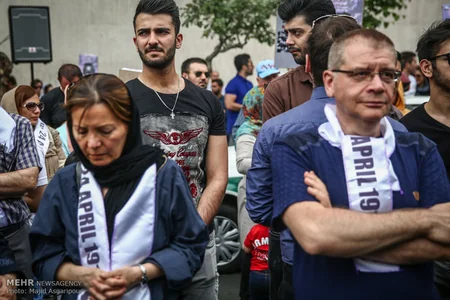 Перед зданием посольства Турции в Иране прошла акция