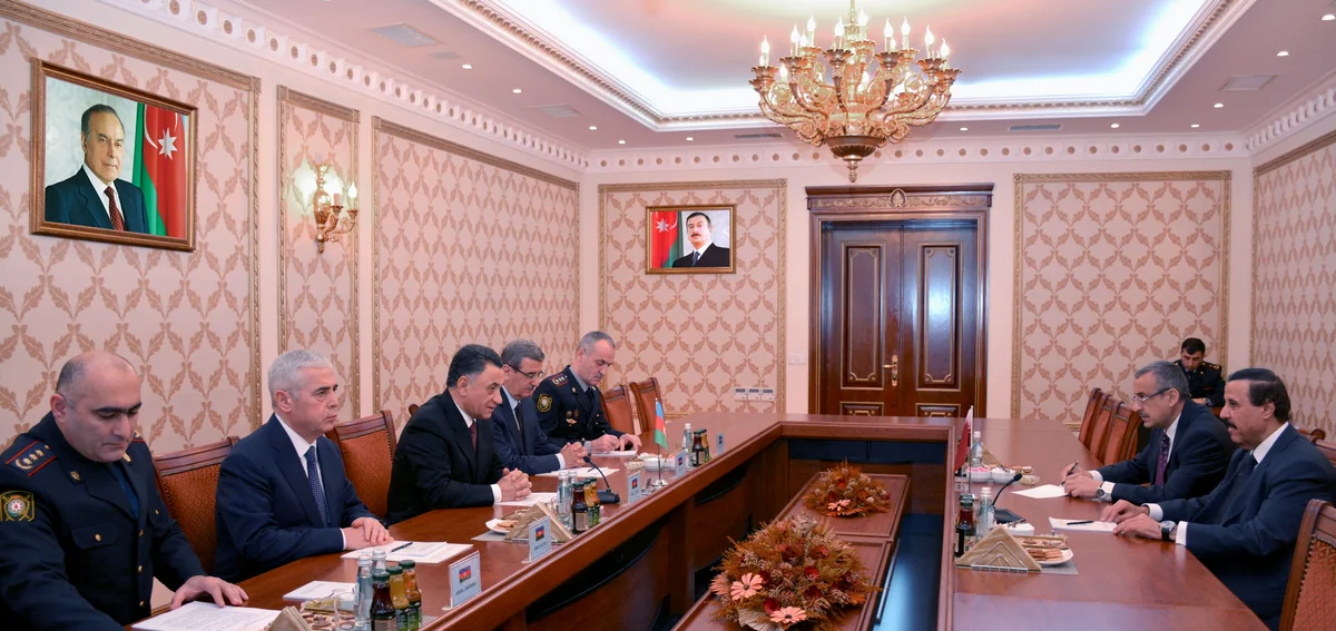 Ramil Usubov Qətər səfiri ilə görüşüb