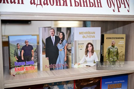 Qırğızıstan Milli Kitabxanasında Azərbaycan ədəbiyyatı guşəsinin açılışı olub