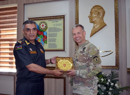 US general visits military unit of Azerbaijani Army