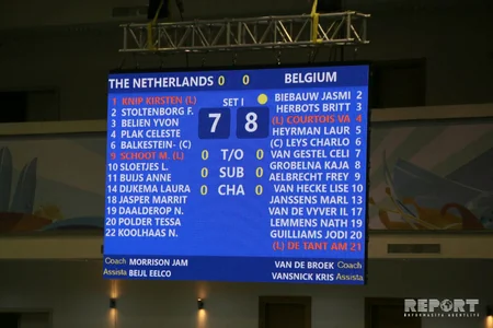 Прошли еще две встречи чемпионата Европы по волейболу среди женщин