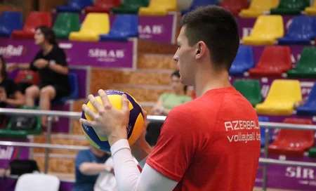 Azərbaycanın voleybol yığması Belarusa qalib gəlib