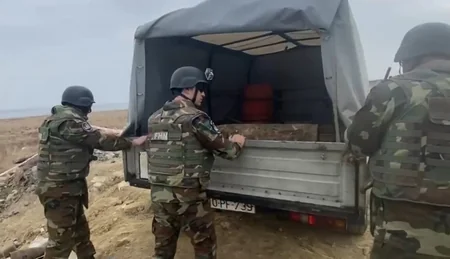 Bakıda dəniz artilleriya mərmisi tapılıb