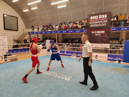 Boks üzrə Azərbaycan birinciliyinin 4 çəki dərəcəsində 1/4 finalçıları bəlli olub